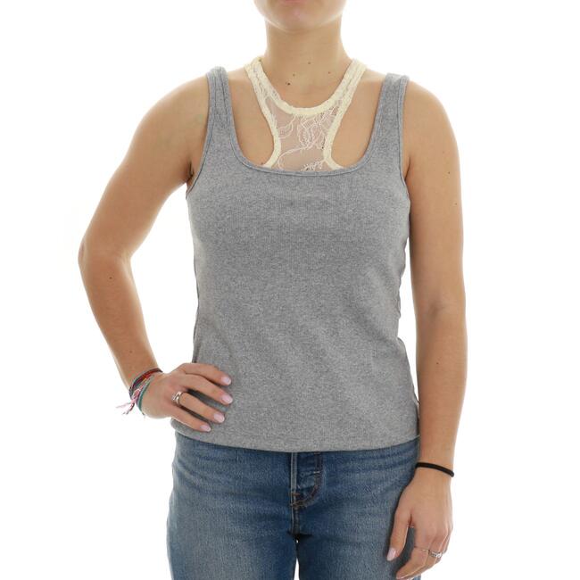 CANOTTA CON PIZZO HAVEONE - Mad Fashion | img vers.1300x/